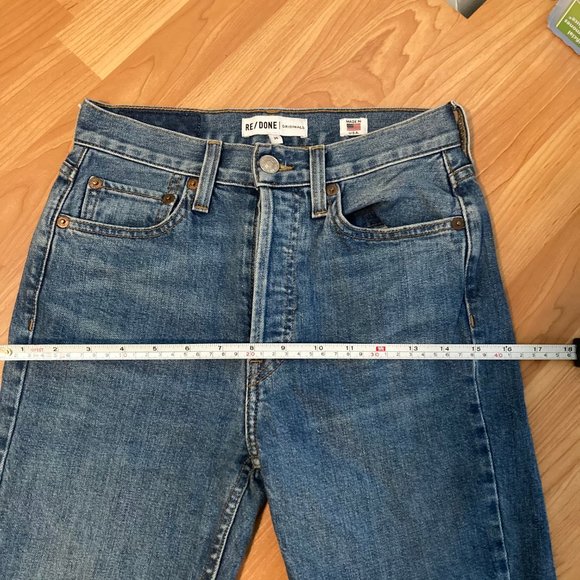 RE/DONE Originals comfort high rise ankle crop 25 - Picture 8 of 9